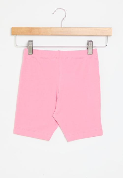 Aca Joe - Embroidery leggings - pink