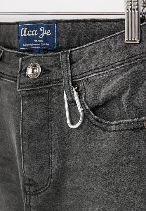 Aca Joe - Stretch denim - light grey