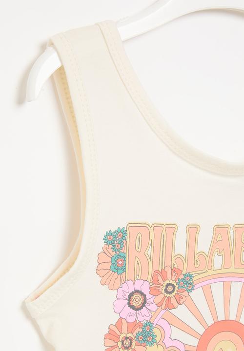 Billabong  - Star shine sleeveless T-shirt - salt crystal