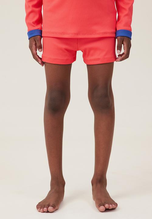 Cotton On - Billy boyleg swim trunk - anthurium/rib