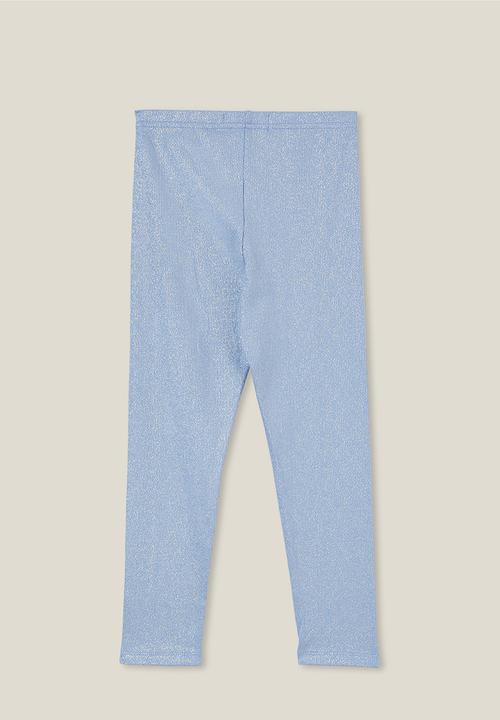 Cotton On - Huggie tights - dusk blue/iridescence foil
