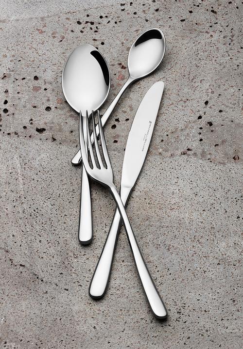 Maxwell & Williams - Leveson 24pce cutlery set - silver