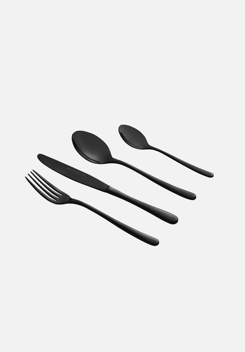 Maxwell & Williams - Leveson 24pce cutlery set - black