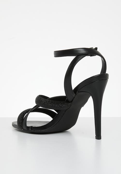 Footwork - Nannie stiletto heel - black