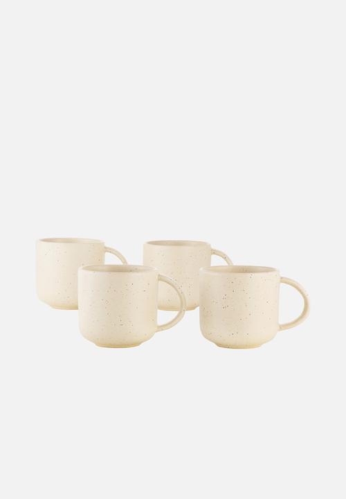 Maxwell & Williams - Palette 360ml Mugs Set of 4 - Cream