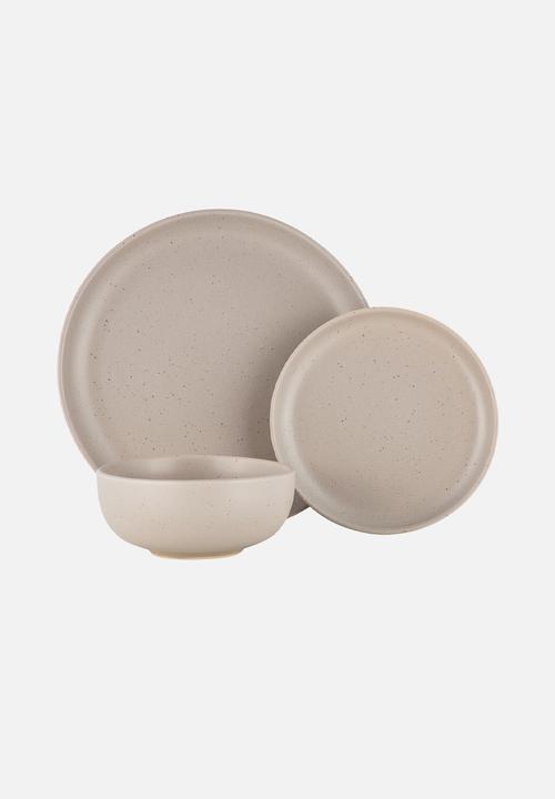 Maxwell & Williams - Palette dinner set 12pce - grey