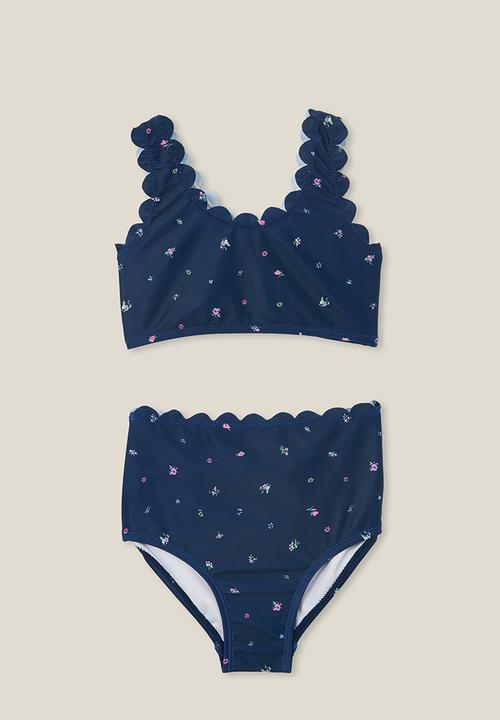 Cotton On - Adora bikini - navy blazer/alice floral