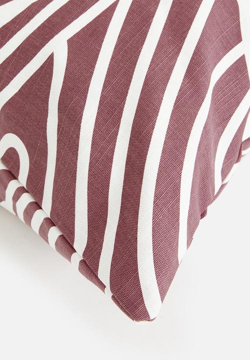 Sixth Floor - Nia cushion cover - mauve