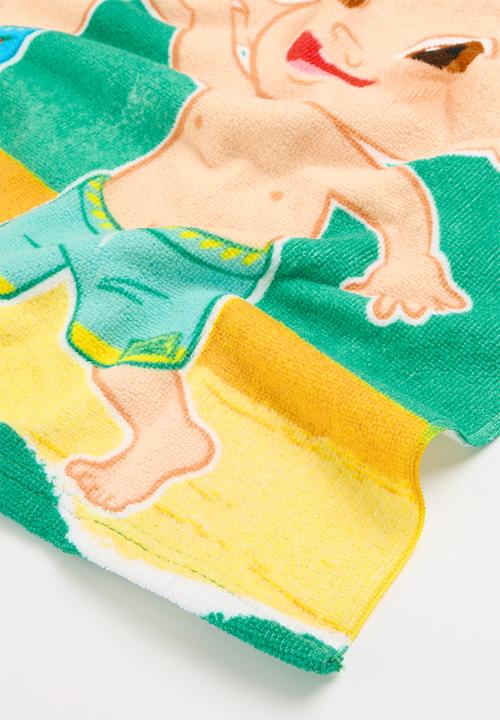 Character Group - Coco melon hooded towel - multi 