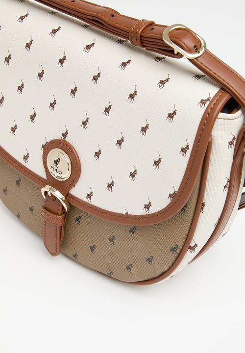 POLO - Saddle crossbody - cream