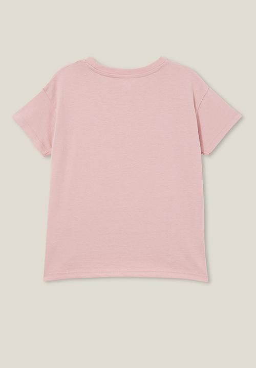 Cotton On - Poppy short sleeve print tee - zephyr/unicorn stargazer
