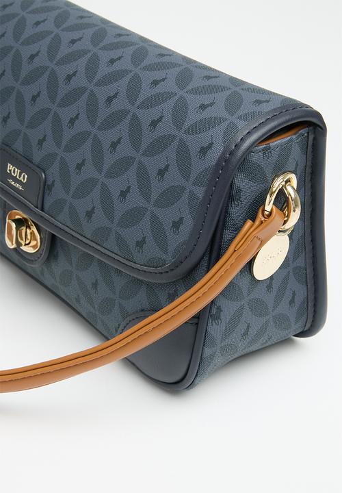 POLO - Flapover baguette - navy
