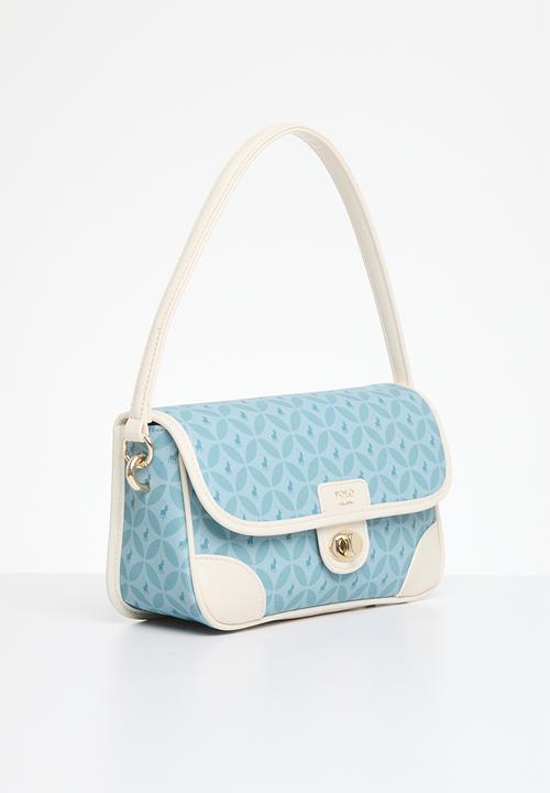 POLO - Flapover baguette - blue