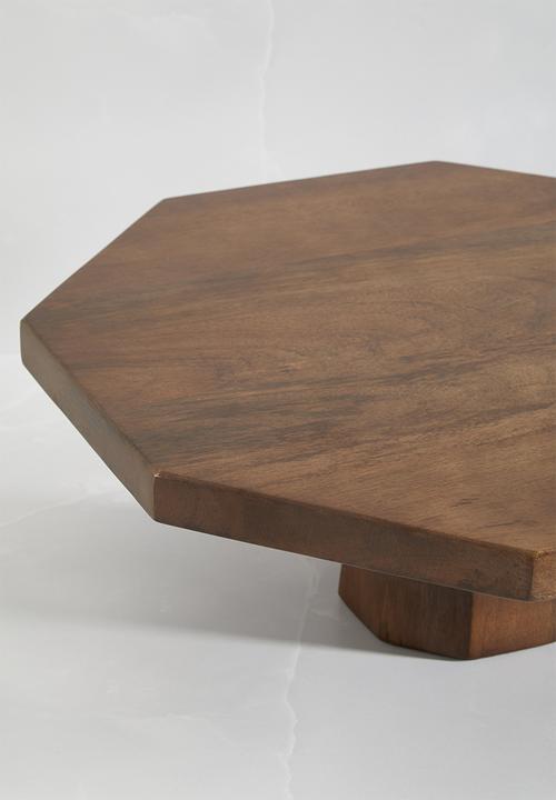 Sixth Floor - Astral cake stand - wood