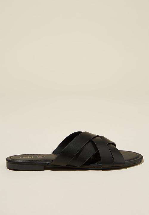 Cotton On - Cici cross over sandal - black