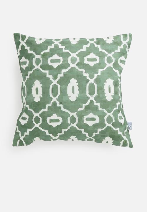Sixth Floor - Terraformer cushion cover - green