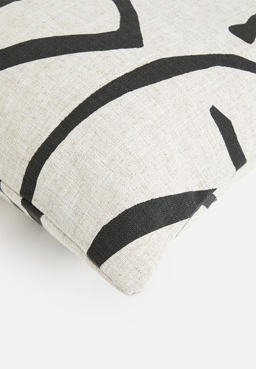 Sixth Floor - Auralight cushion cover - black