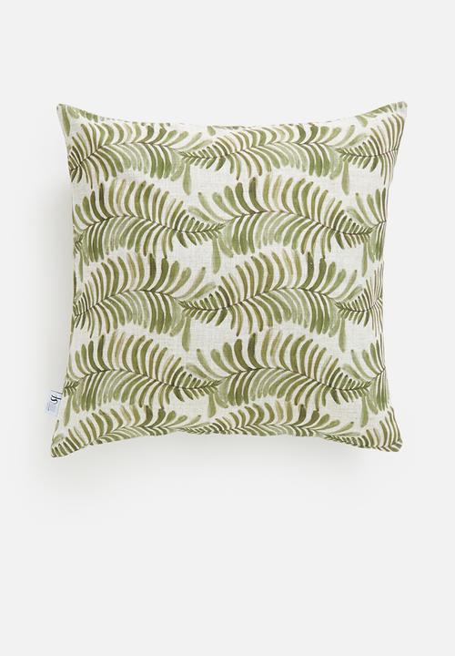 Twilight cushion cover - green