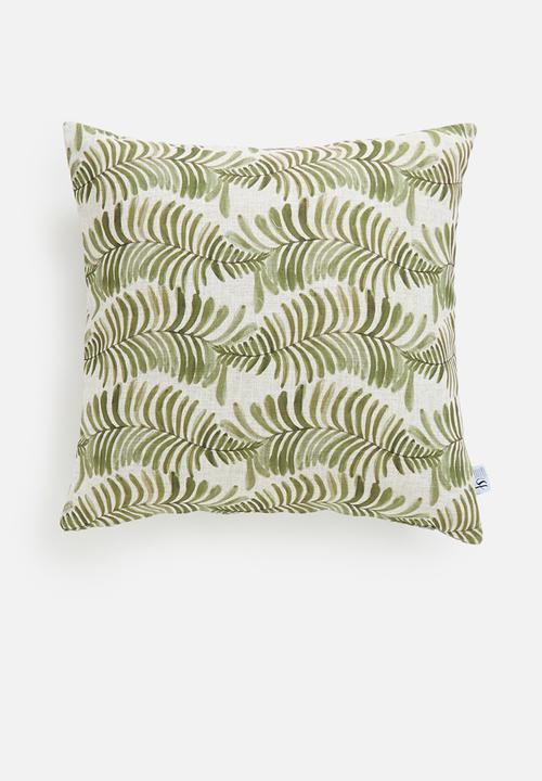 Sixth Floor - Twilight cushion cover - green