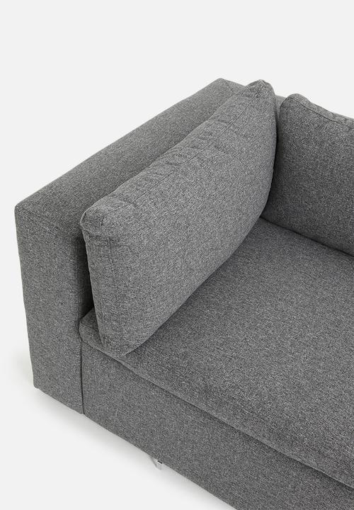 Sixth Floor - Halo modular corner wedge - grey