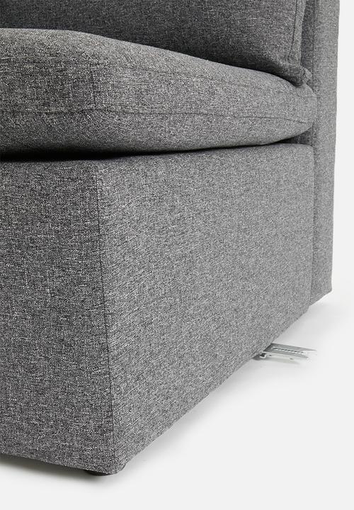 Sixth Floor - Halo modular corner wedge - grey