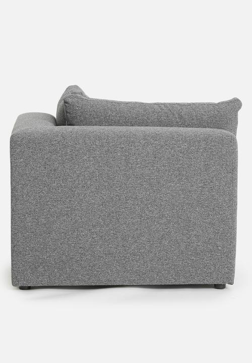 Sixth Floor - Halo modular corner wedge - grey