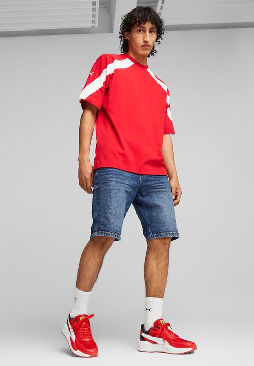 PUMA - Ferrari race statement tee - red