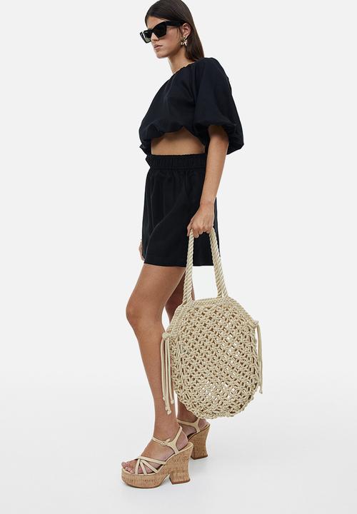 H&M - Voluminous blouse - black