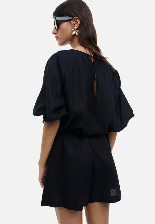 H&M - Voluminous blouse - black