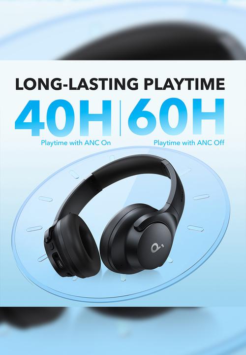 soundcore - Q20i Headphones - Black
