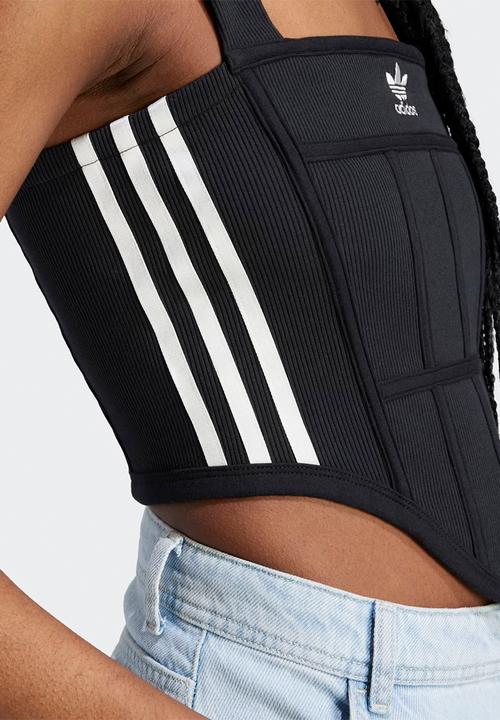adidas Originals - Rib corset tank - black
