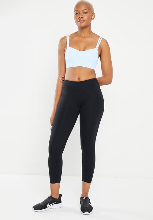 Nike - W nk df alate trace bra - blue tint & white
