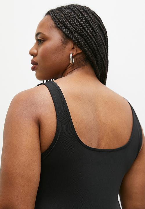 Superbalist - Square neck vest - black
