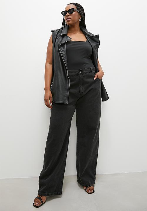 Superbalist - Square neck vest - black