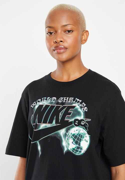 Nike - W nsw tee oc3 short sleeve bf - black