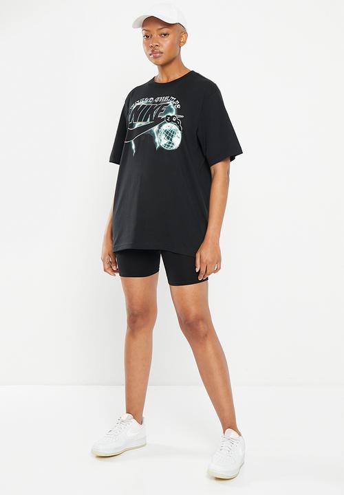 Nike - W nsw tee oc3 short sleeve bf - black