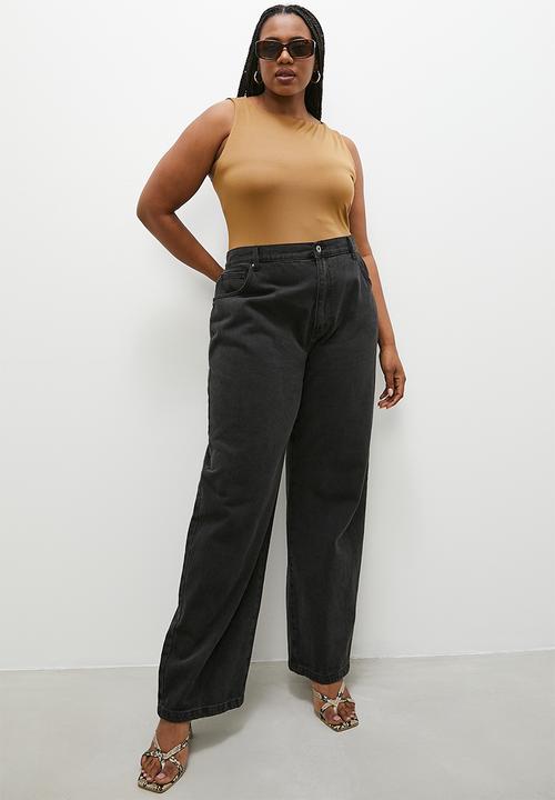 Superbalist - Single boatneck bodysuit - brown