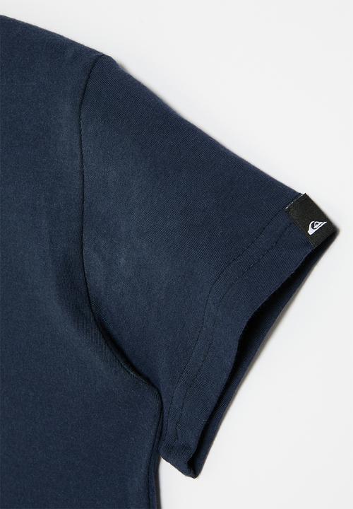 Quiksilver - Gradient line short sleeve pre-boy - navy blazer