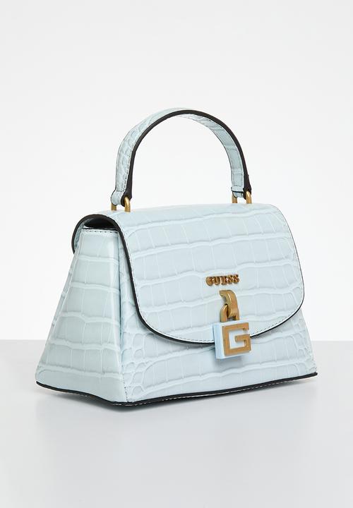 GUESS - Montreal mini crossbody flap - ice blue