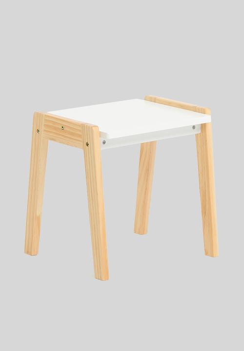 Sixth Floor - Naga table & chair - white