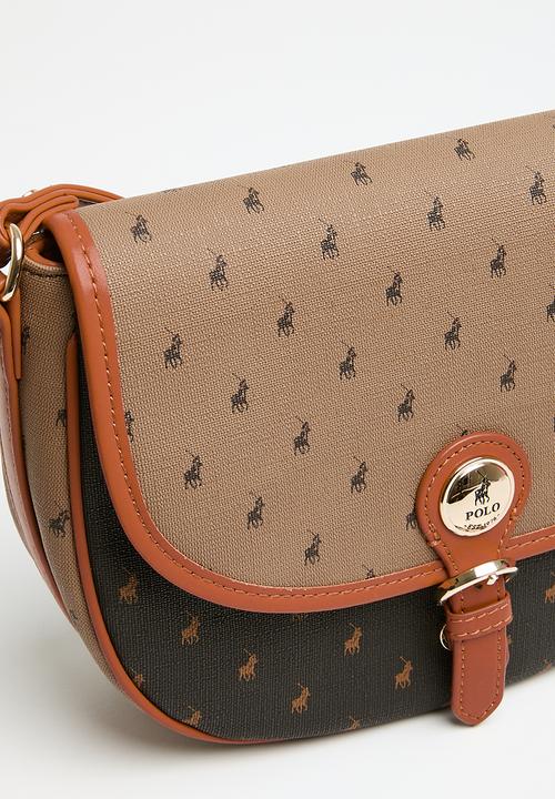 POLO - Saddle crossbody - brown