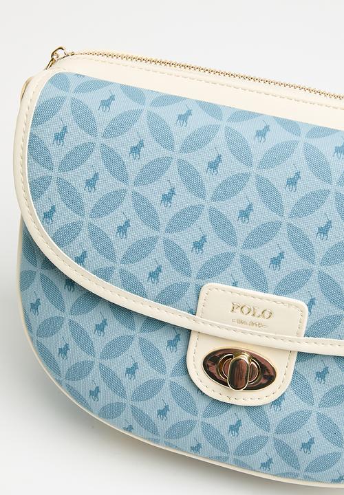 POLO - Saddle crossbody - blue