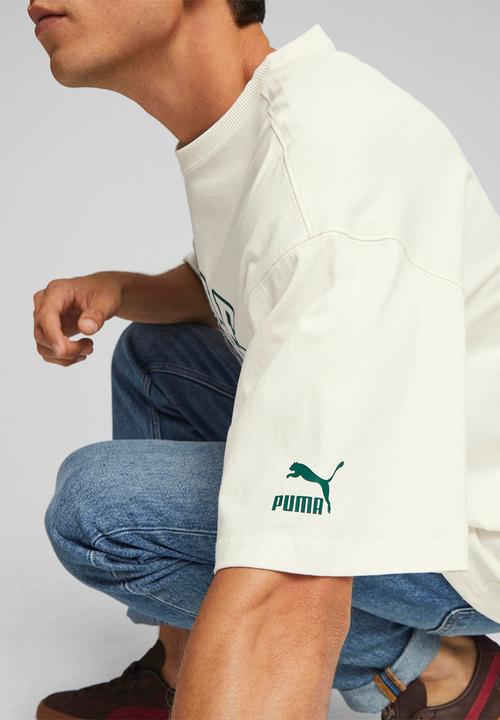 PUMA - Puma x Staple graphic tee - white