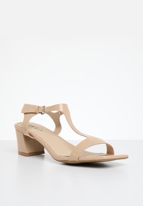 edit - Katya block heel - beige 