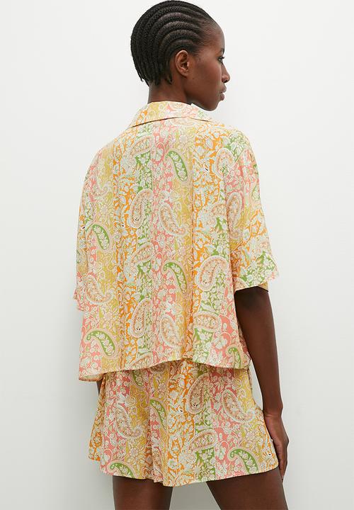 Superbalist - Printed shirt & short set - multi floral