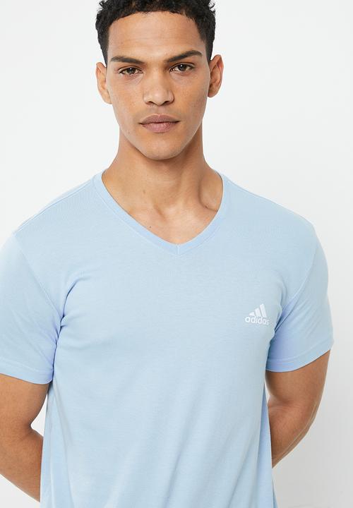 adidas Performance - V-neck tee - blue