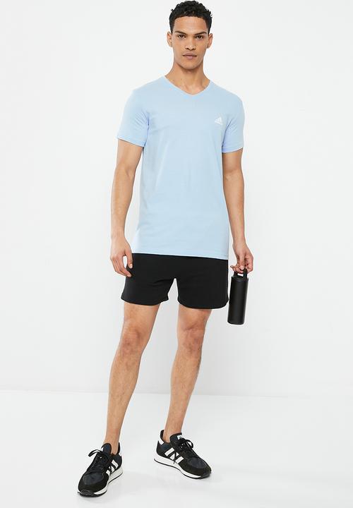 adidas Performance - V-neck tee - blue