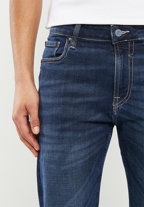 GUESS - Mns satisfy dark wash skinny - blue