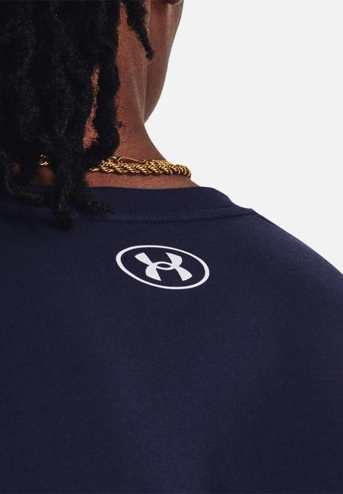 Under Armour - Ua abc camo boxed logo short sleeve - navy