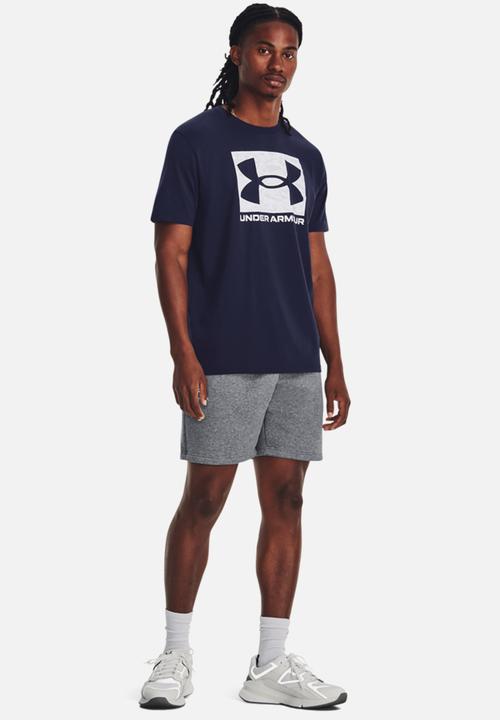 Under Armour - Ua abc camo boxed logo short sleeve - navy